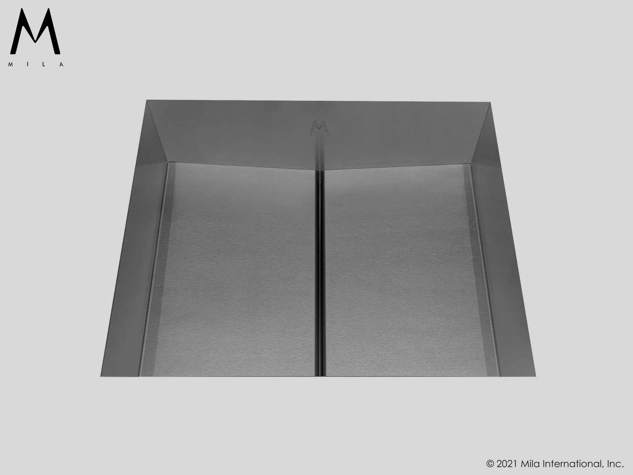 MILA FLATIRON Bathroom Under Mount 17 x 15 Bathroom Sink by Mila International