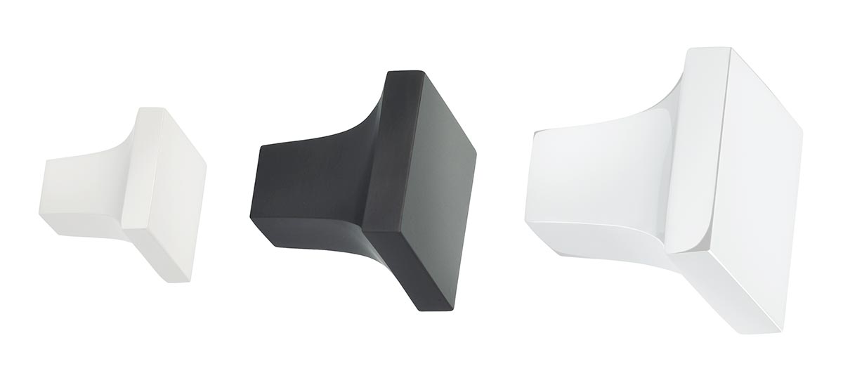 Omnia Ultima I Solid Brass Modern Square Cabinet Knob