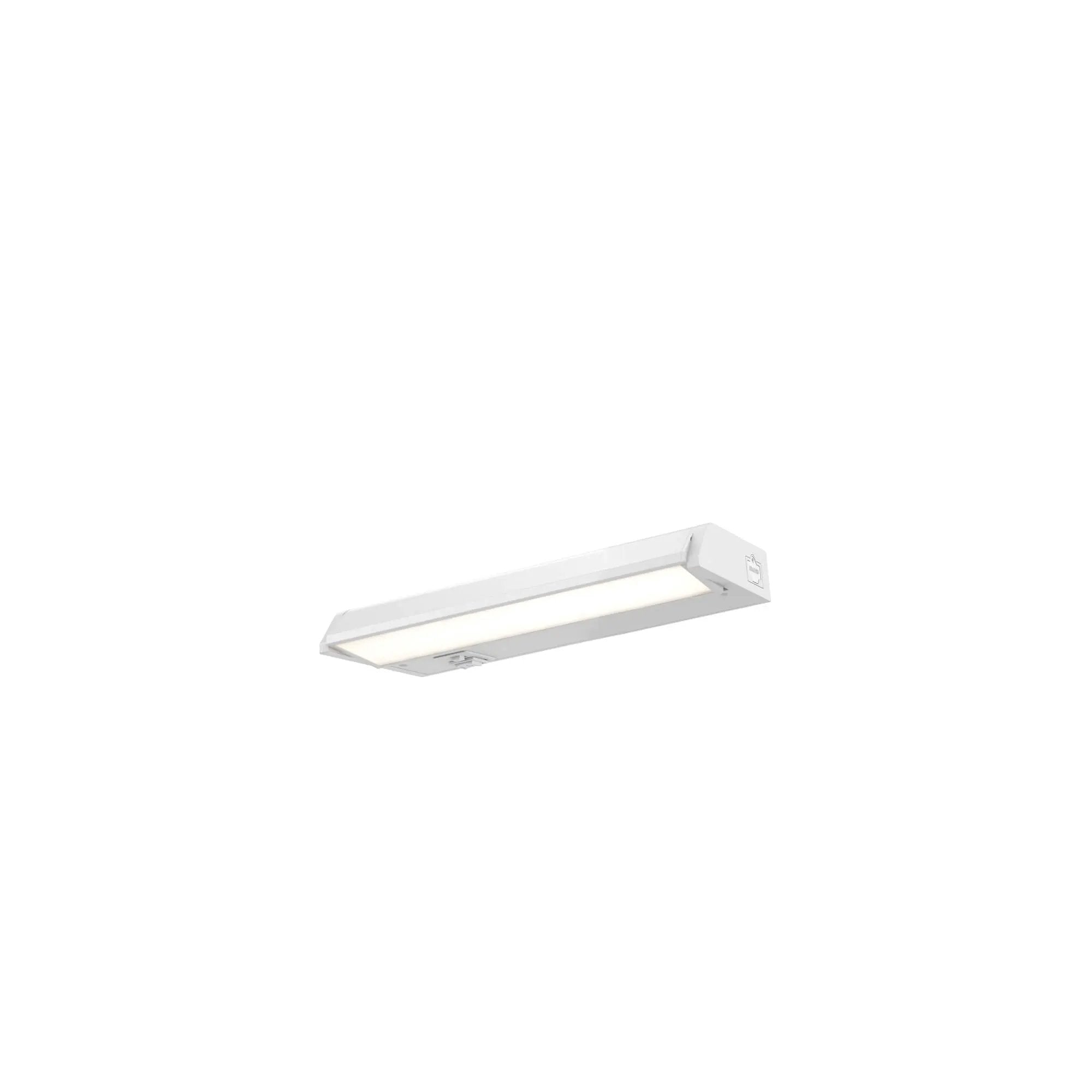 white cabinet light