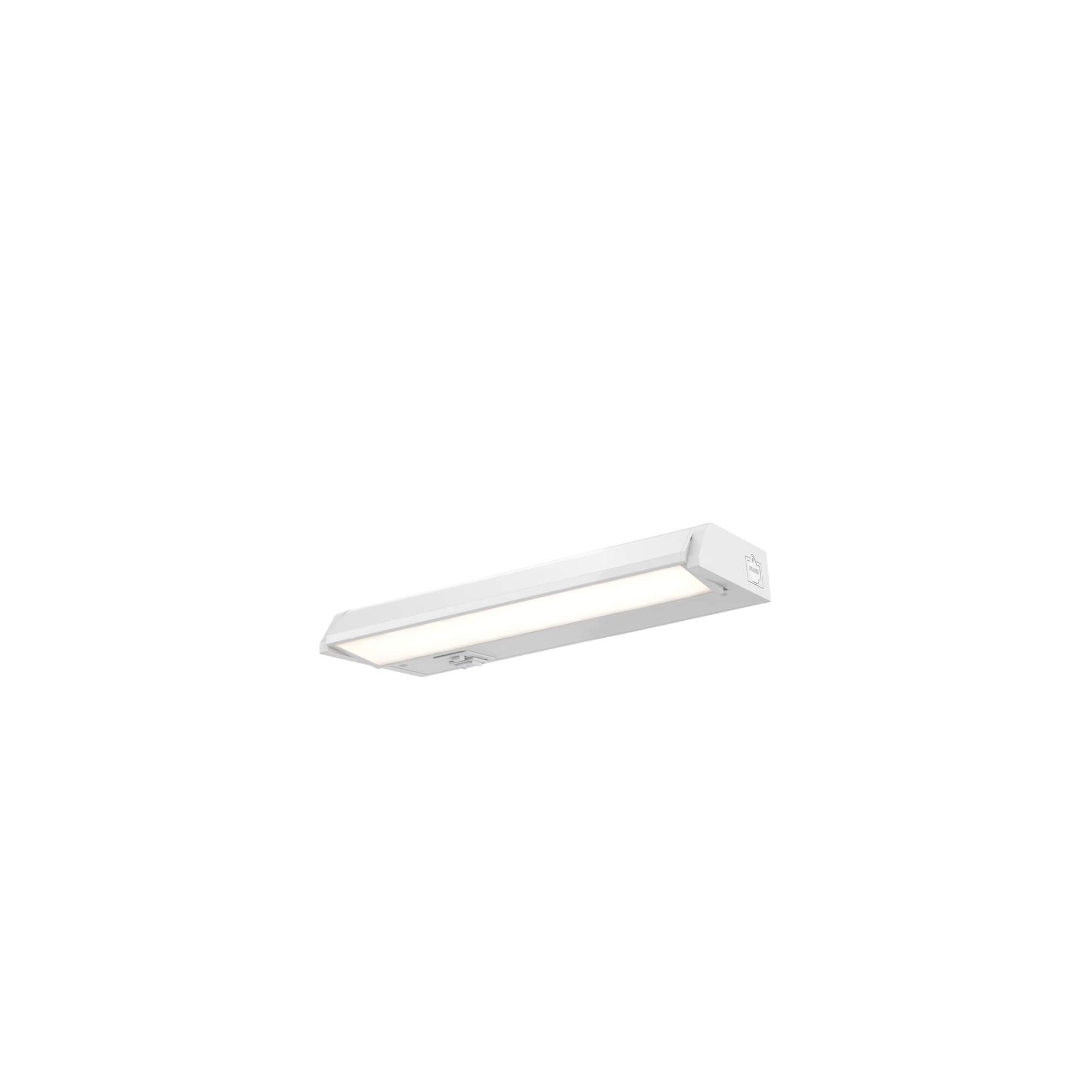 white cabinet light