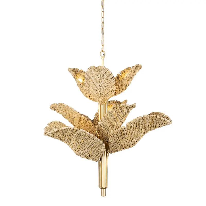 Varaluz Banana Leaf 9-Light Chandelier by Varaluz