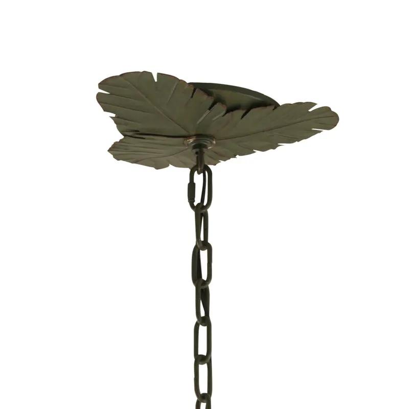 banana leaf chandelier