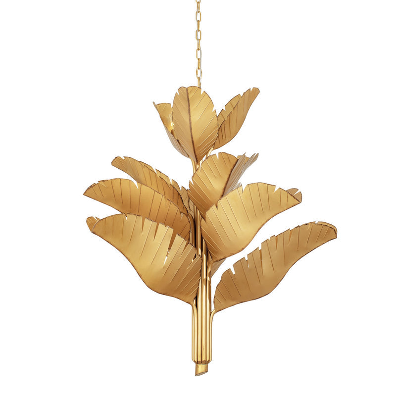 Varaluz Banana Leaf 12-Light Chandelier