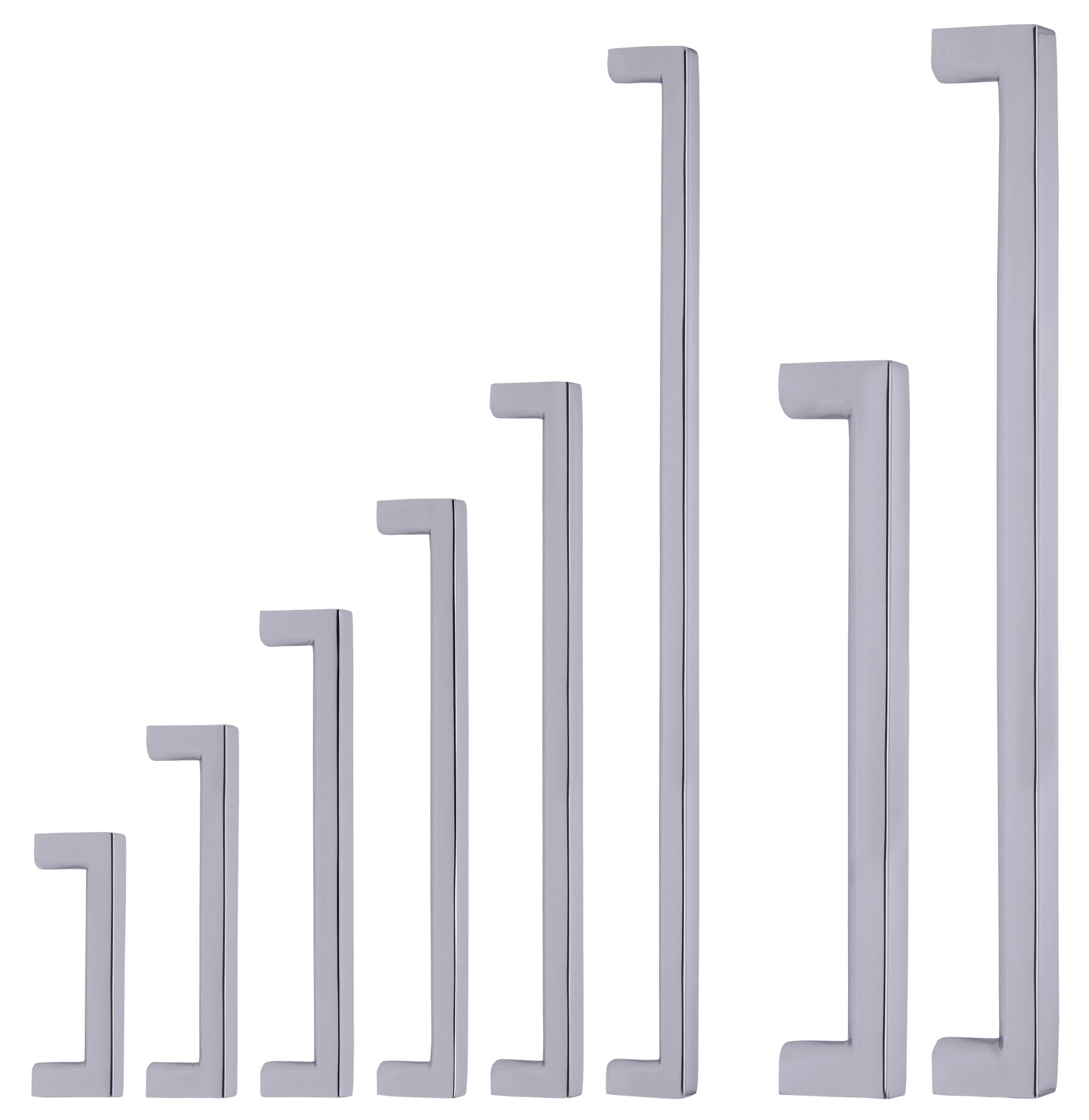 polished chrome pull