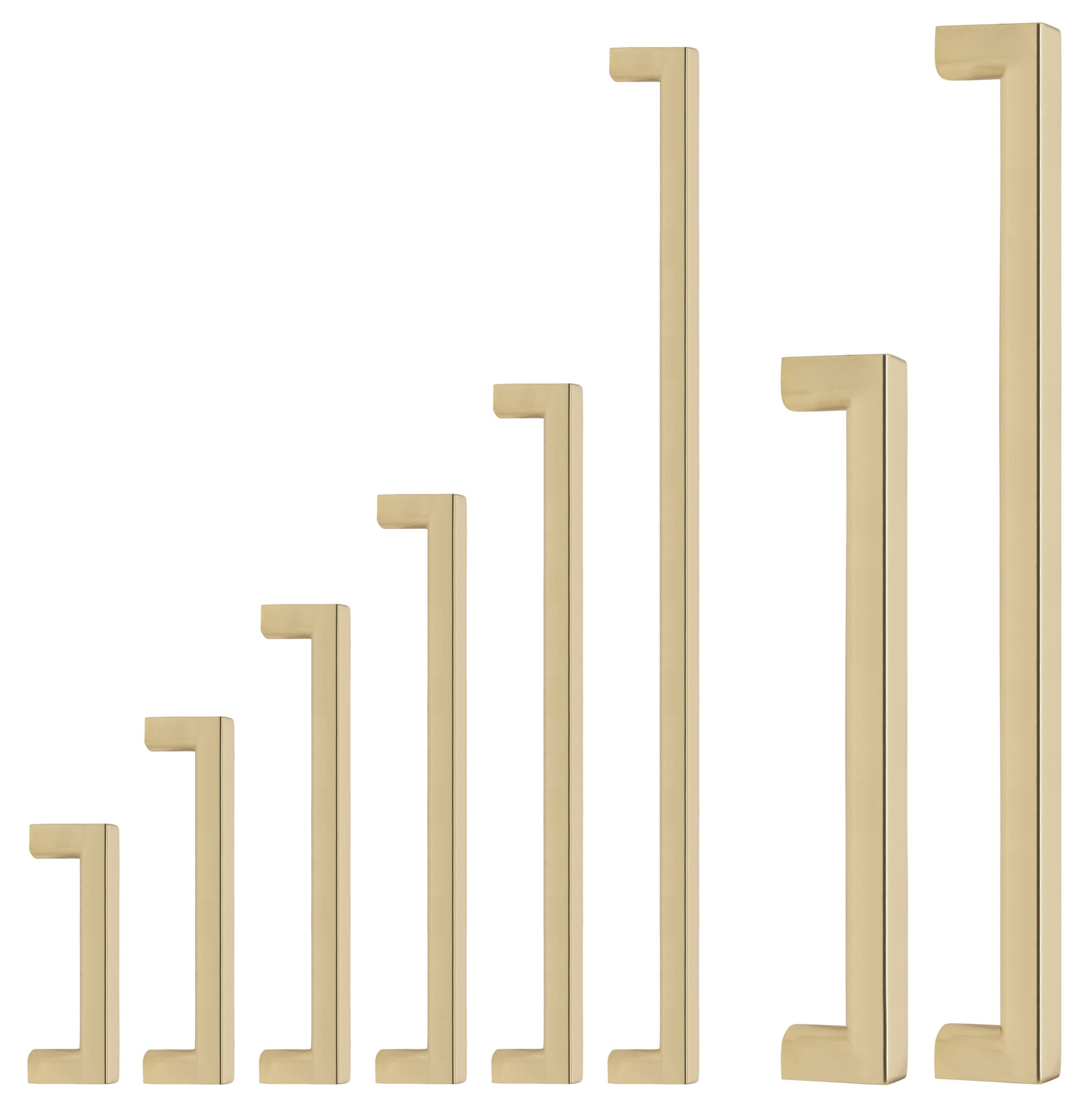 Omnia Ultima IV Solid Brass Modern Cabinet and Appliance/Door Pull