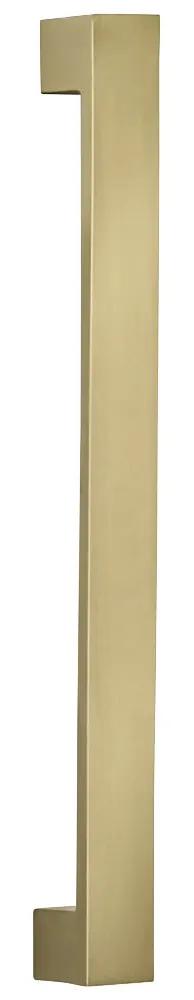 lacquered satin brass pull