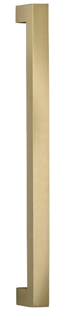 lacquered satin brass pull