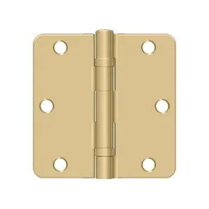Deltana 3-1/2" x 3-1/2" x 1/4" Radius Hinge, Ball Bearing by Deltana