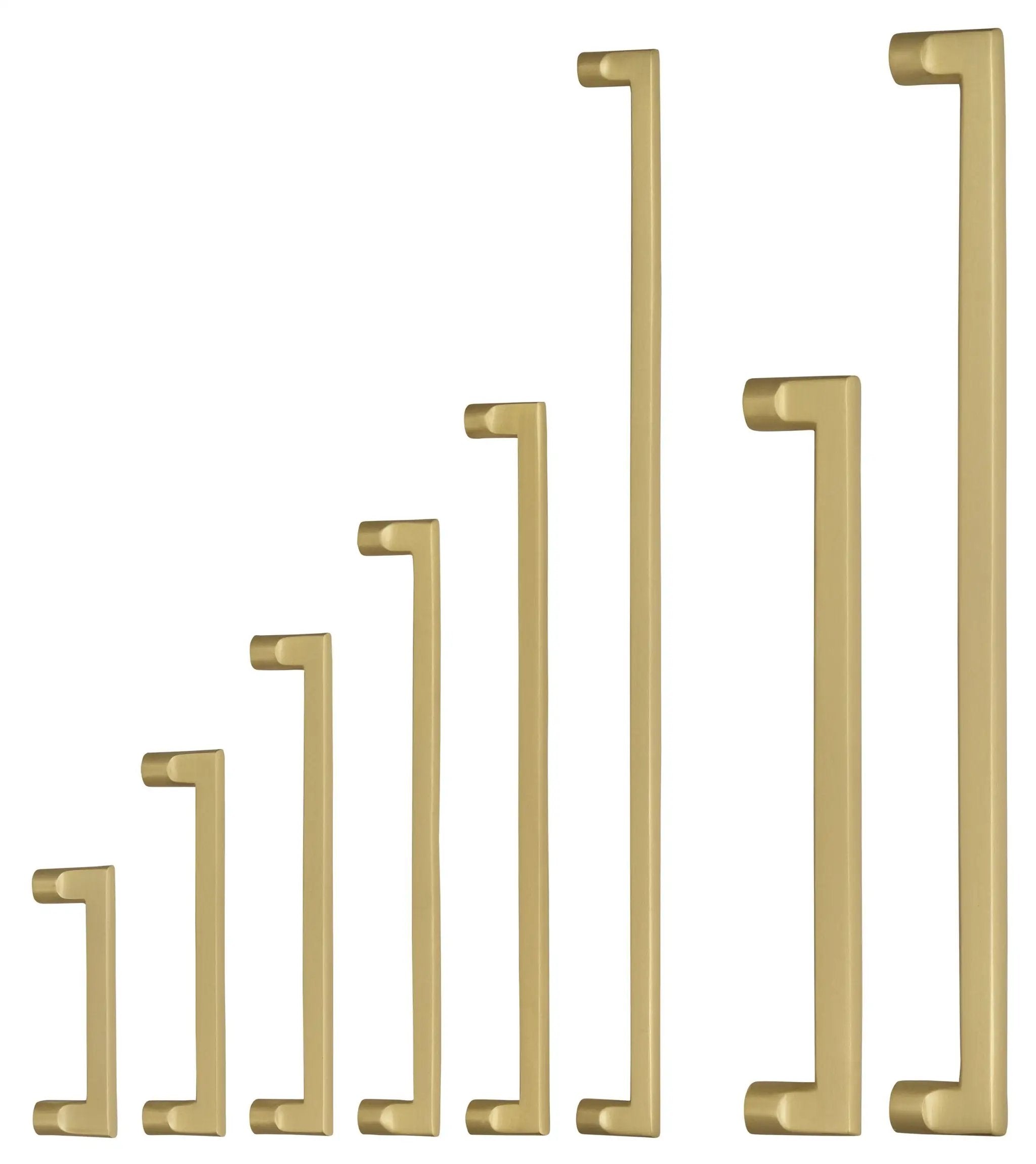 Omnia Ultima IV Solid Brass Modern Cabinet and Appliance/Door Pull by Omnia