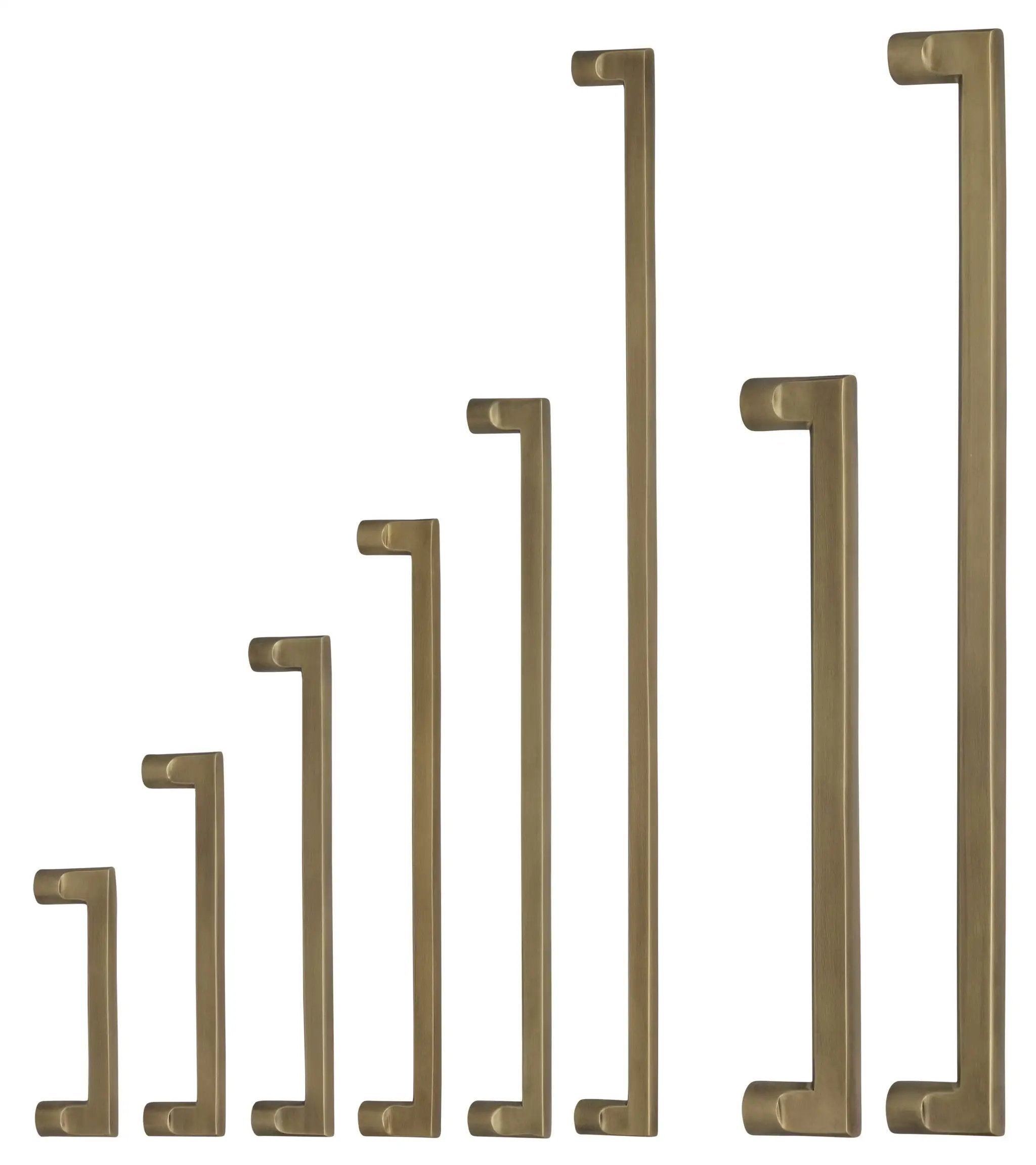 Omnia Ultima IV Solid Brass Modern Cabinet and Appliance/Door Pull by Omnia
