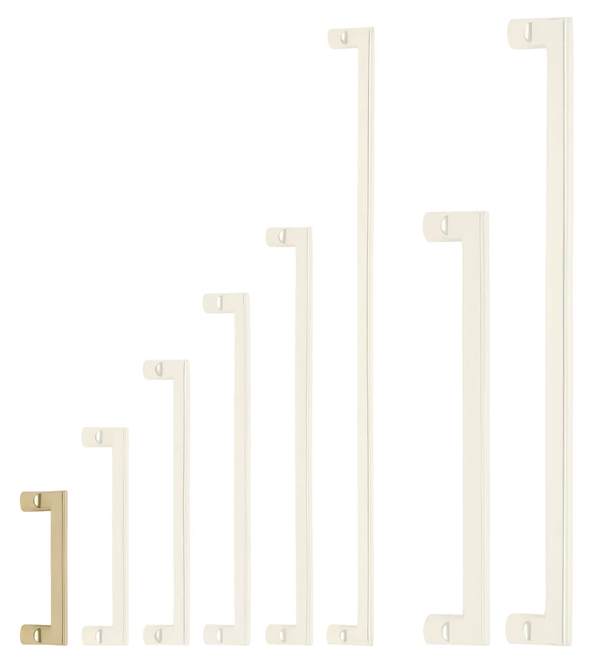 Omnia Ultima IV Solid Brass Modern Cabinet and Appliance/Door Pull by Omnia