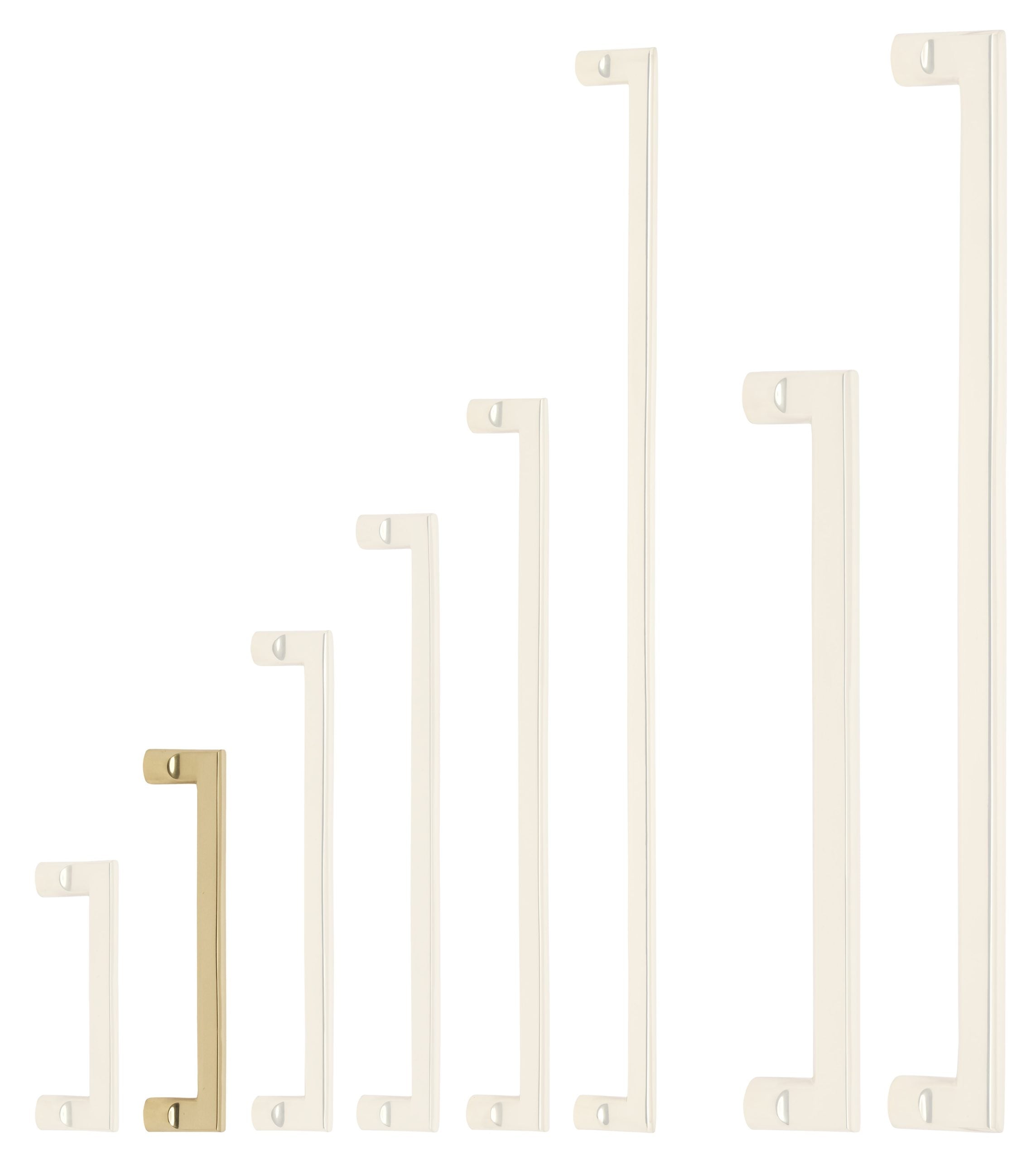 Omnia Ultima IV Solid Brass Modern Cabinet and Appliance/Door Pull