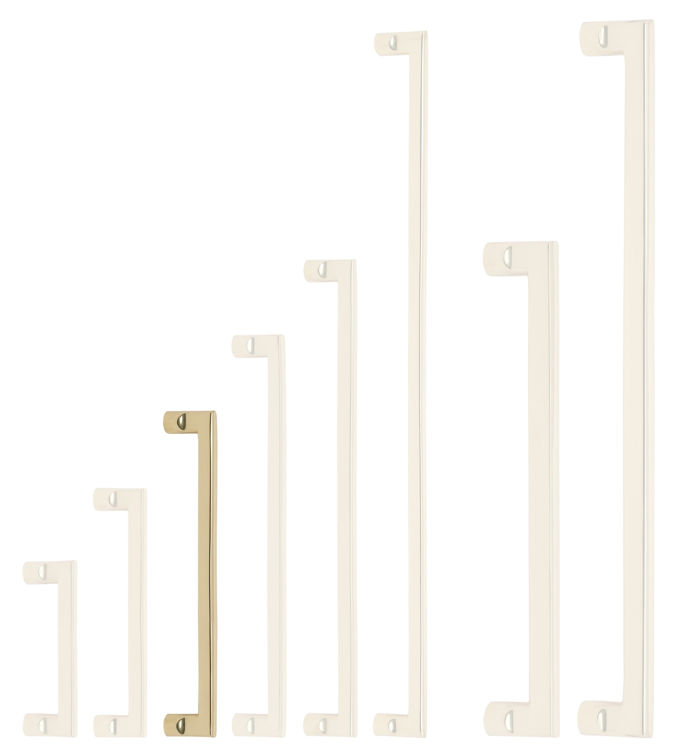 Omnia Ultima IV Solid Brass Modern Cabinet and Appliance/Door Pull