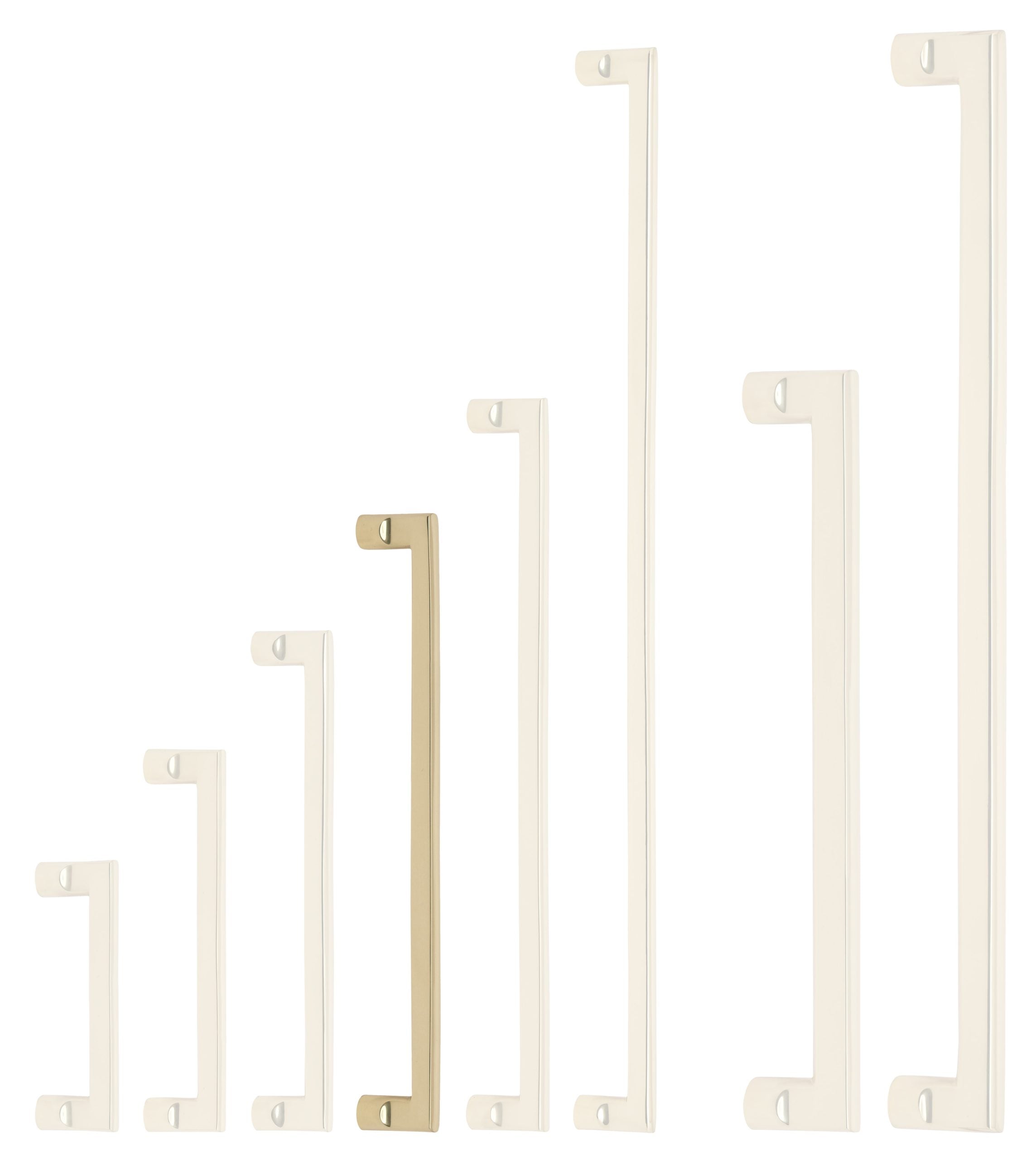 Omnia Ultima IV Solid Brass Modern Cabinet and Appliance/Door Pull