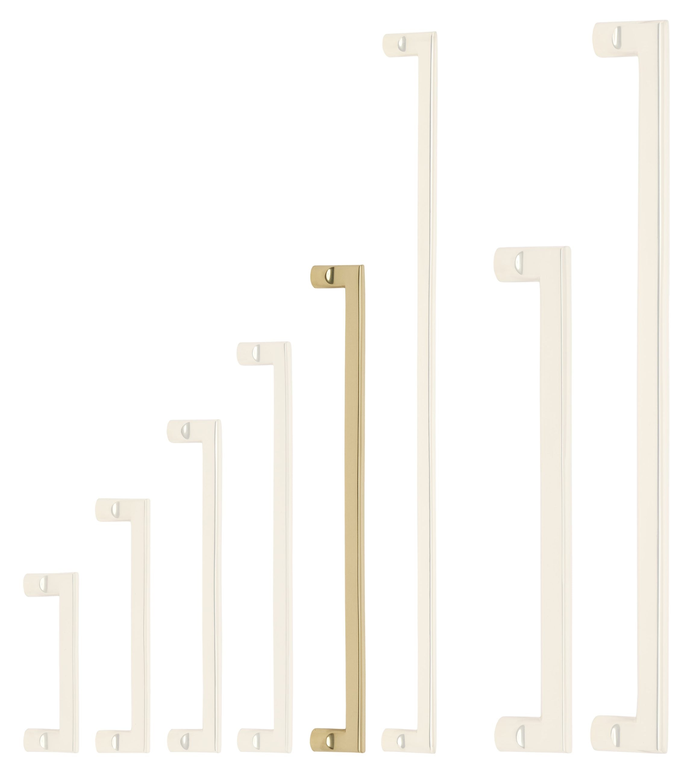 Omnia Ultima IV Solid Brass Modern Cabinet and Appliance/Door Pull