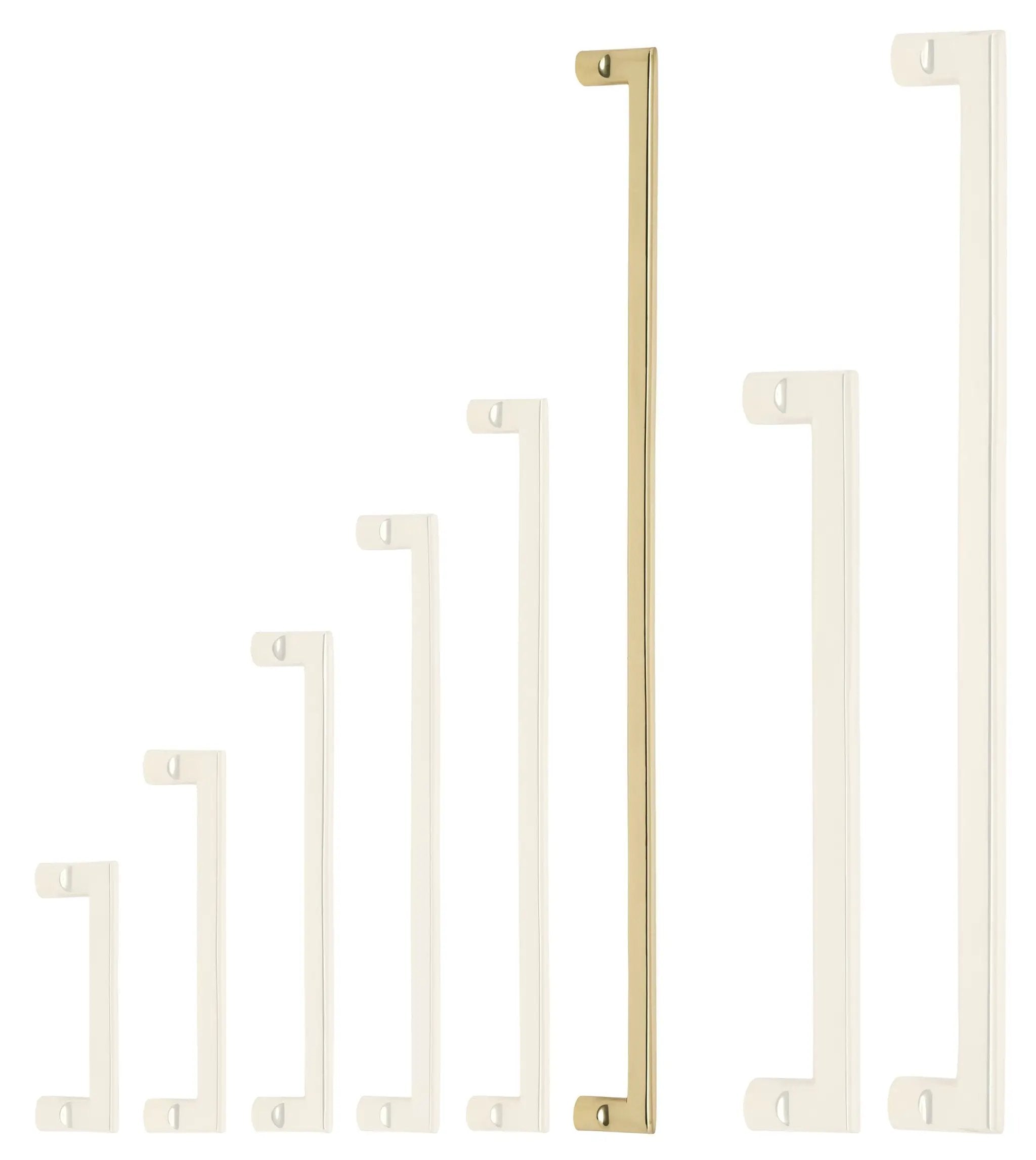 Omnia Ultima IV Solid Brass Modern Cabinet and Appliance/Door Pull by Omnia