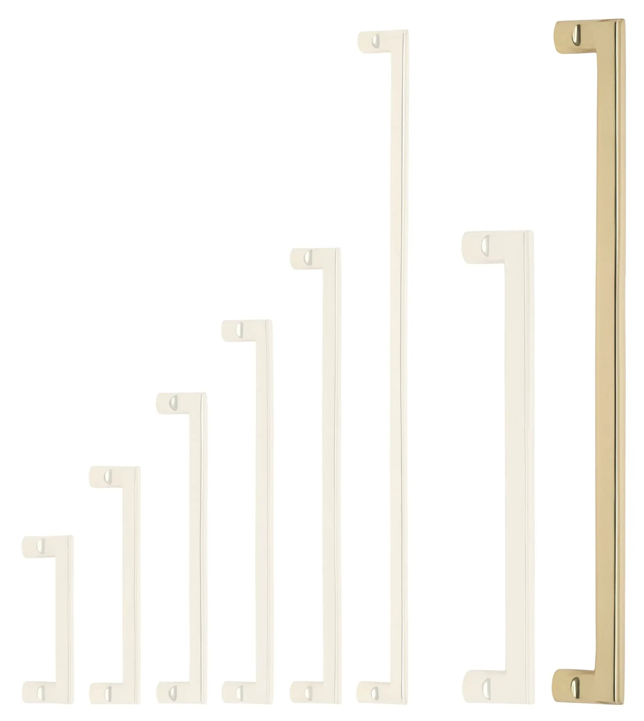 Omnia Ultima IV Solid Brass Modern Cabinet and Appliance/Door Pull by Omnia