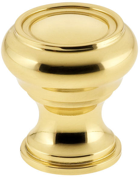 Omnia Traditions Solid Brass Traditional Cabinet Knob