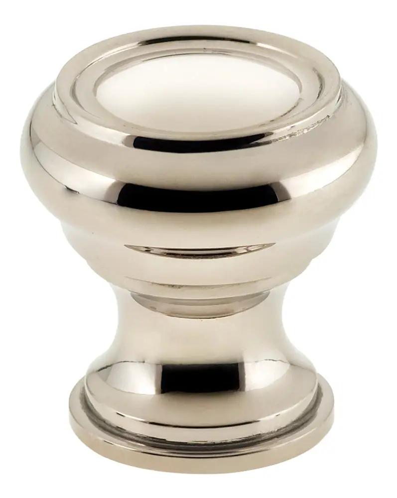 Omnia Legacy Solid Brass Traditional Cabinet Knob by Omnia