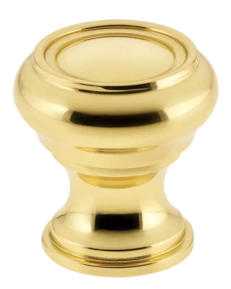 Omnia Legacy Solid Brass Traditional Cabinet Knob by Omnia