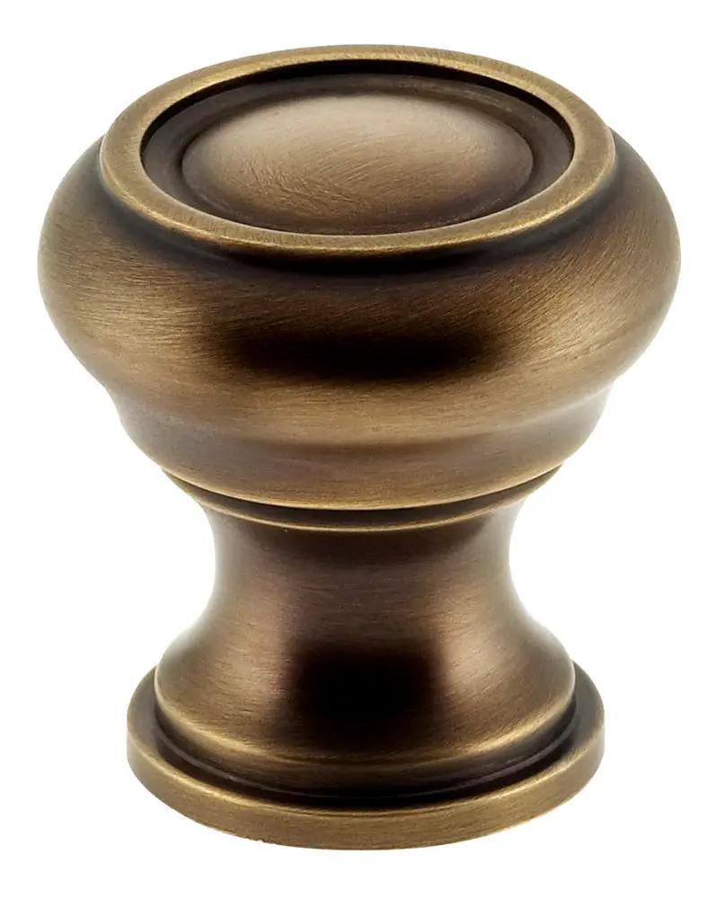 Omnia Legacy Solid Brass Traditional Cabinet Knob by Omnia