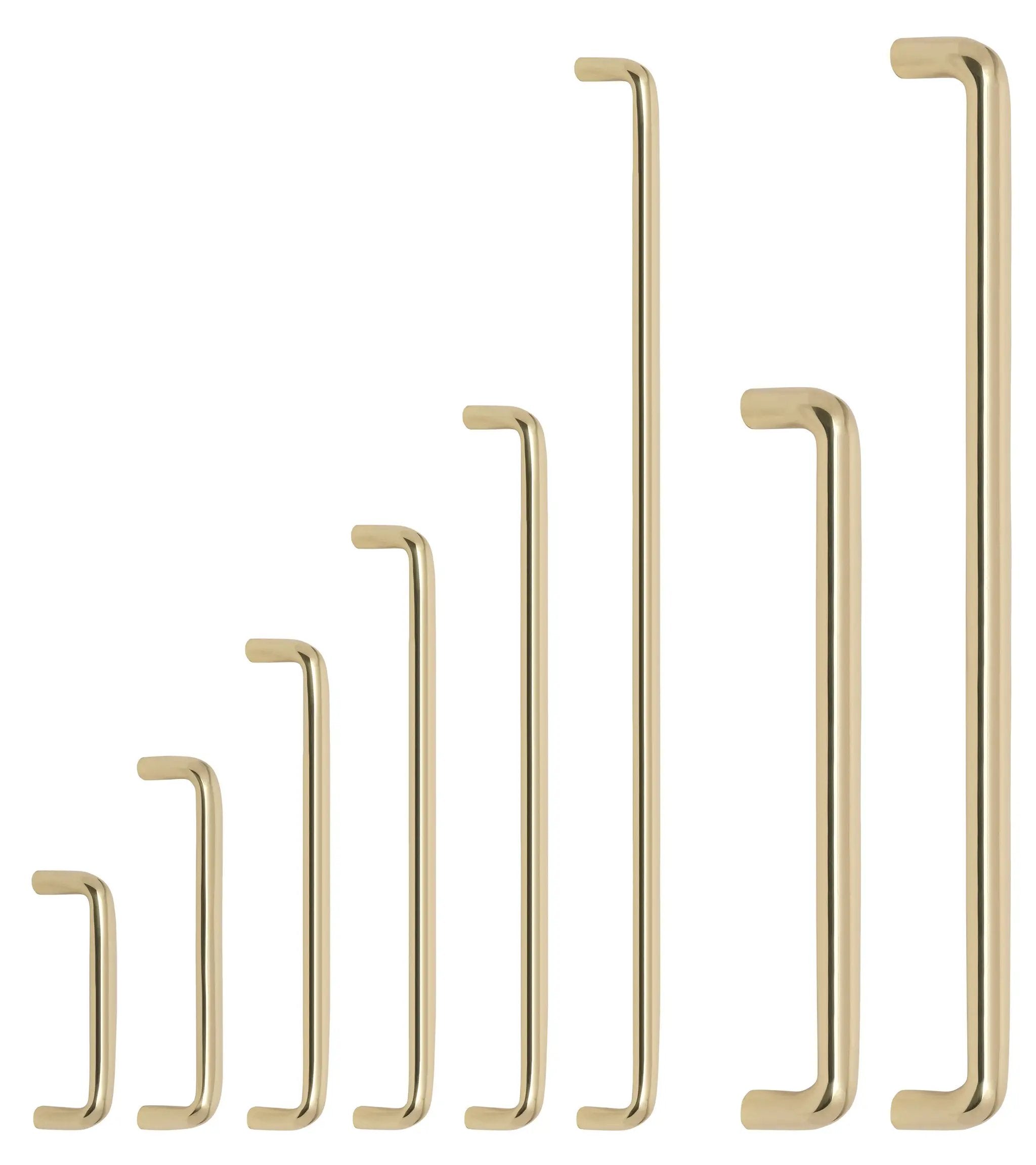 Omnia Ultima IV Solid Brass Modern Cabinet and Appliance/Door Pull by Omnia