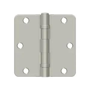 Deltana 3-1/2" x 3-1/2" x 1/4" Radius Hinge, Ball Bearing by Deltana