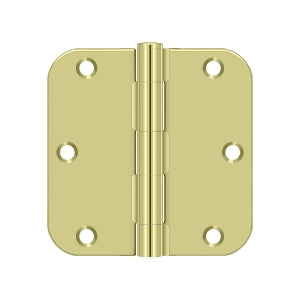 Deltana 3-1/2" x 3-1/2" x 5/8" Radius Hinge, Residential Thickness by Deltana