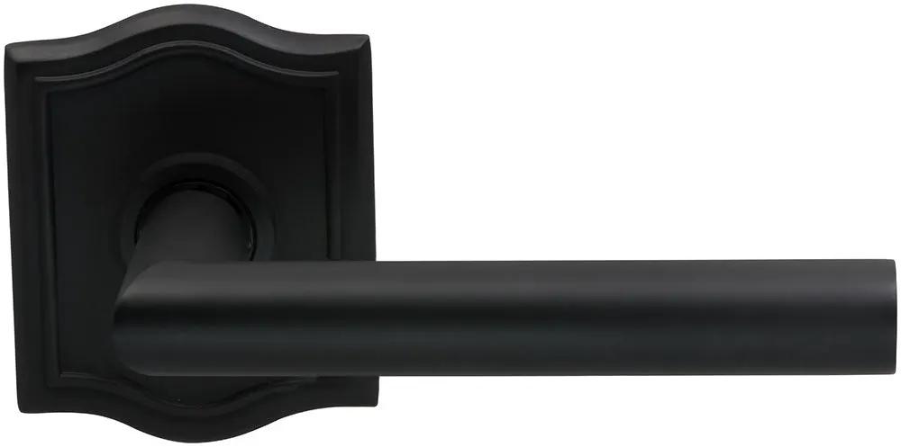 Omnia Prodigy Interior Modern Lever Latchset with Arched Rose by Omnia