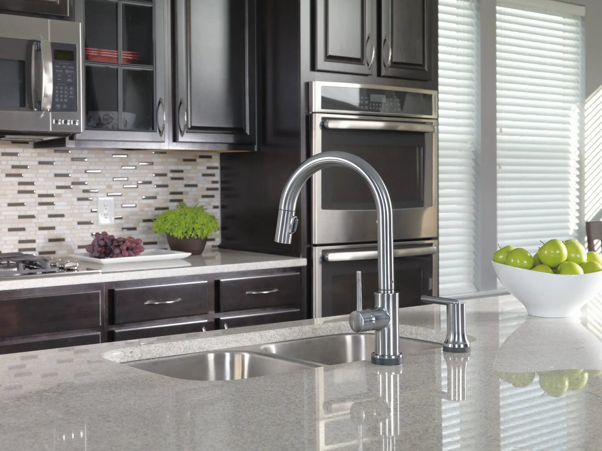 arctic stainless kitchen faucet