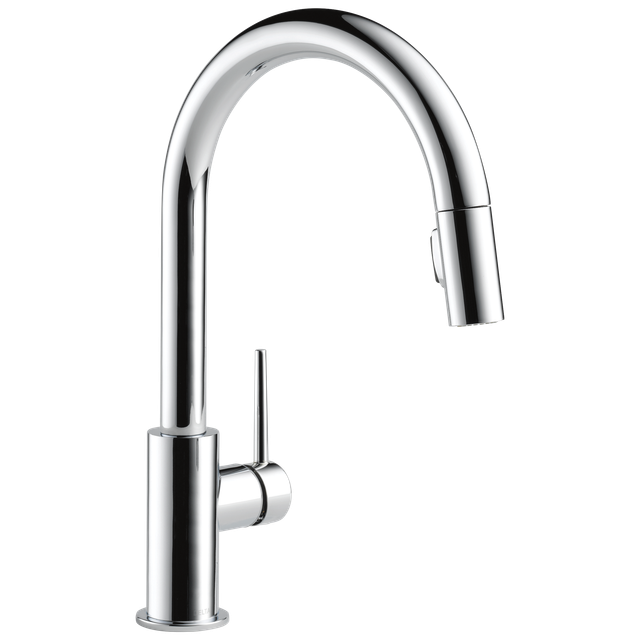 Delta Trinsic Single Handle Pull-Down Kitchen Limited Swivel by Delta