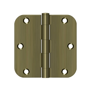 Deltana 3-1/2" x 3-1/2" x 5/8" Radius Hinge, Residential Thickness by Deltana