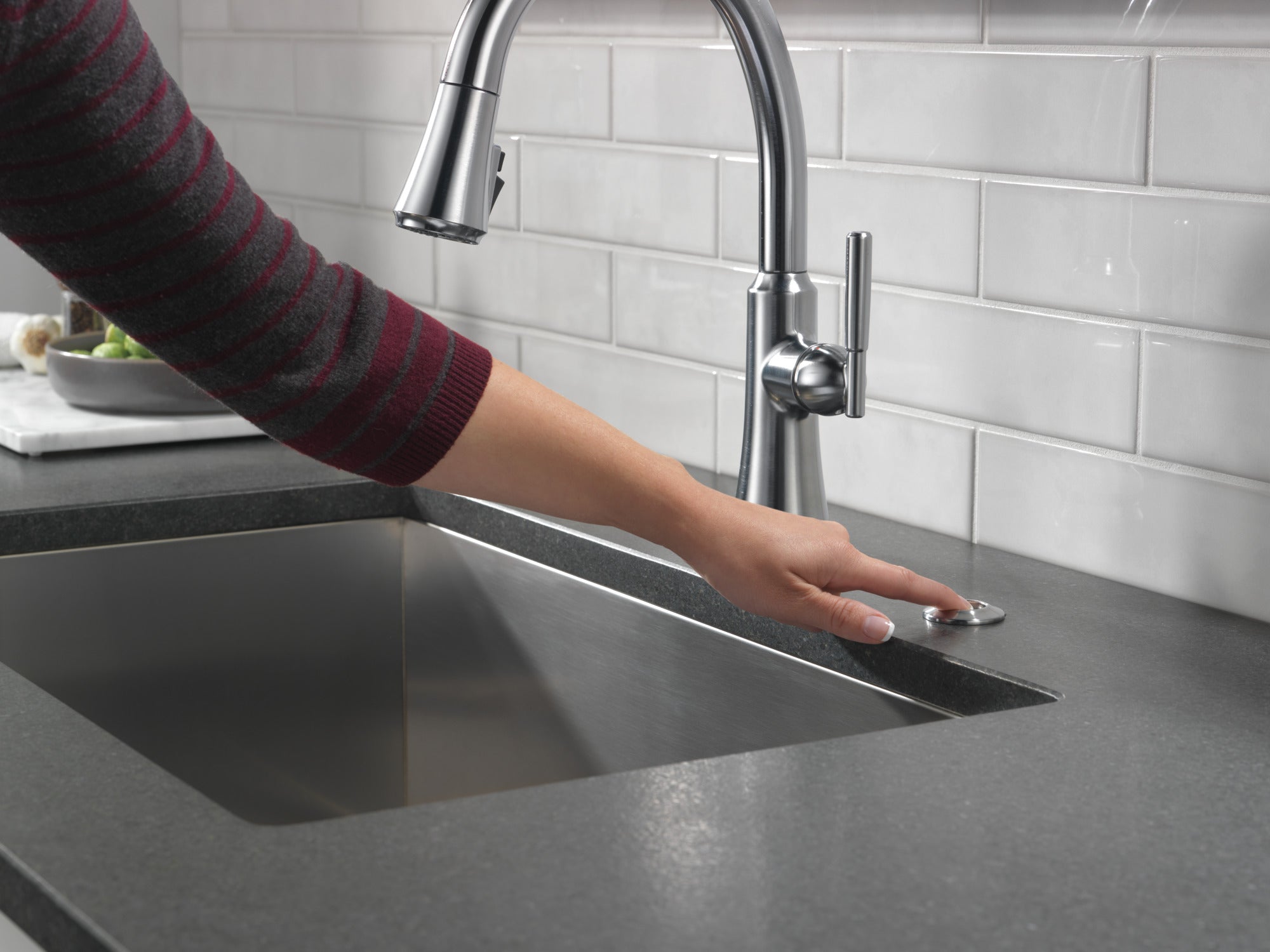 arctic stainless kitchen faucet