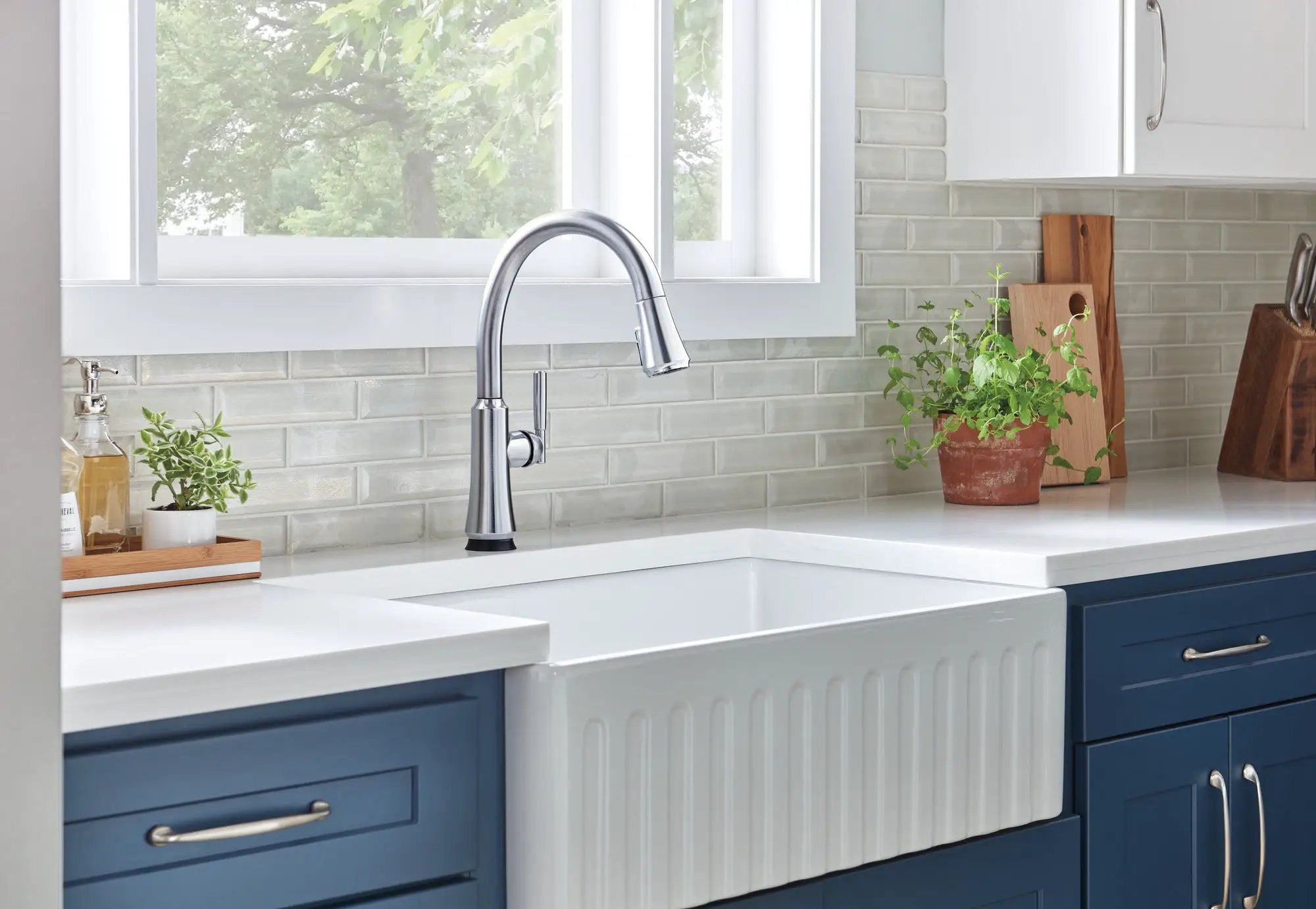 arctic stainless kitchen faucet