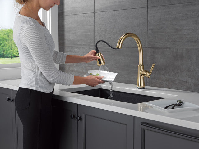 champagne bronze kitchen faucet