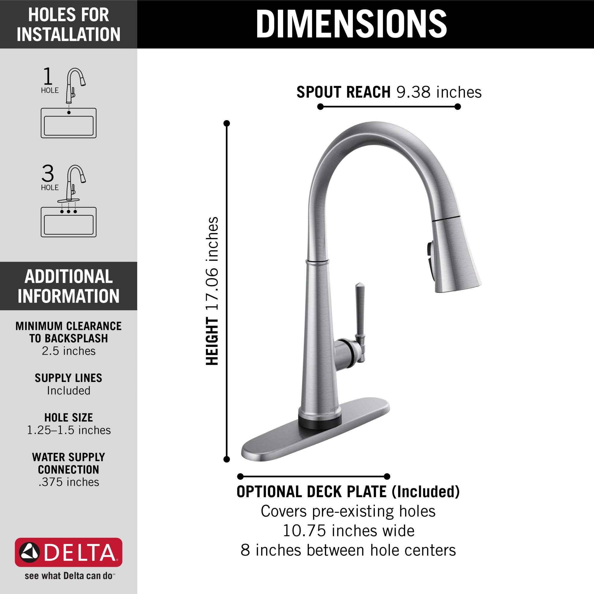 lumicoat arctic stainless kitchen faucet