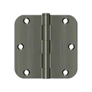 Deltana 3-1/2" x 3-1/2" x 5/8" Radius Hinge, Residential Thickness by Deltana