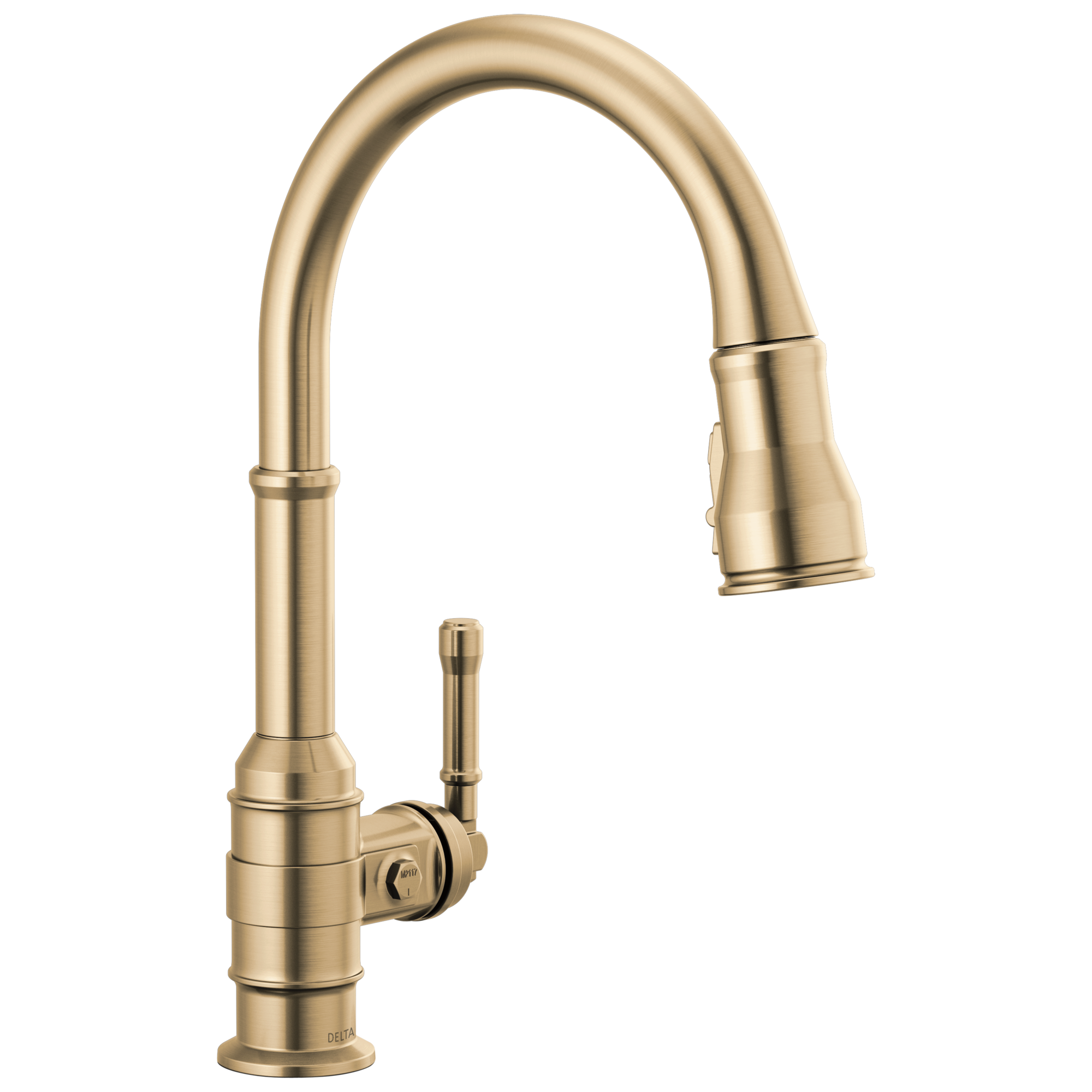 Delta Broderick Single Handle Pull-Down Kitchen Faucet by Delta