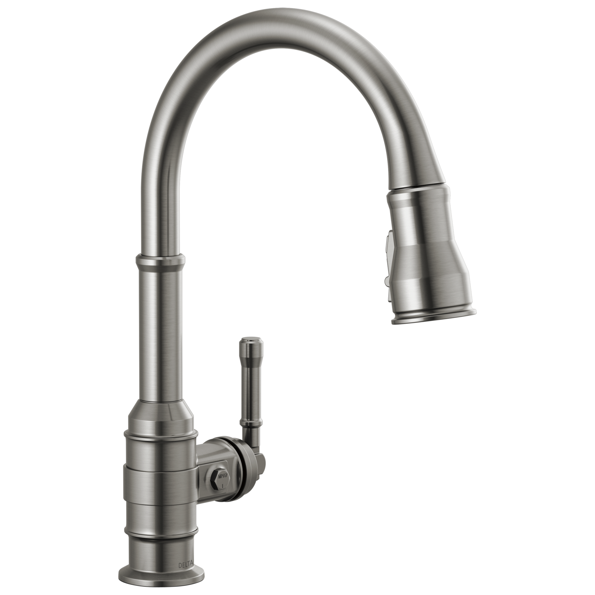 Delta Broderick Single Handle Pull-Down Kitchen Faucet by Delta