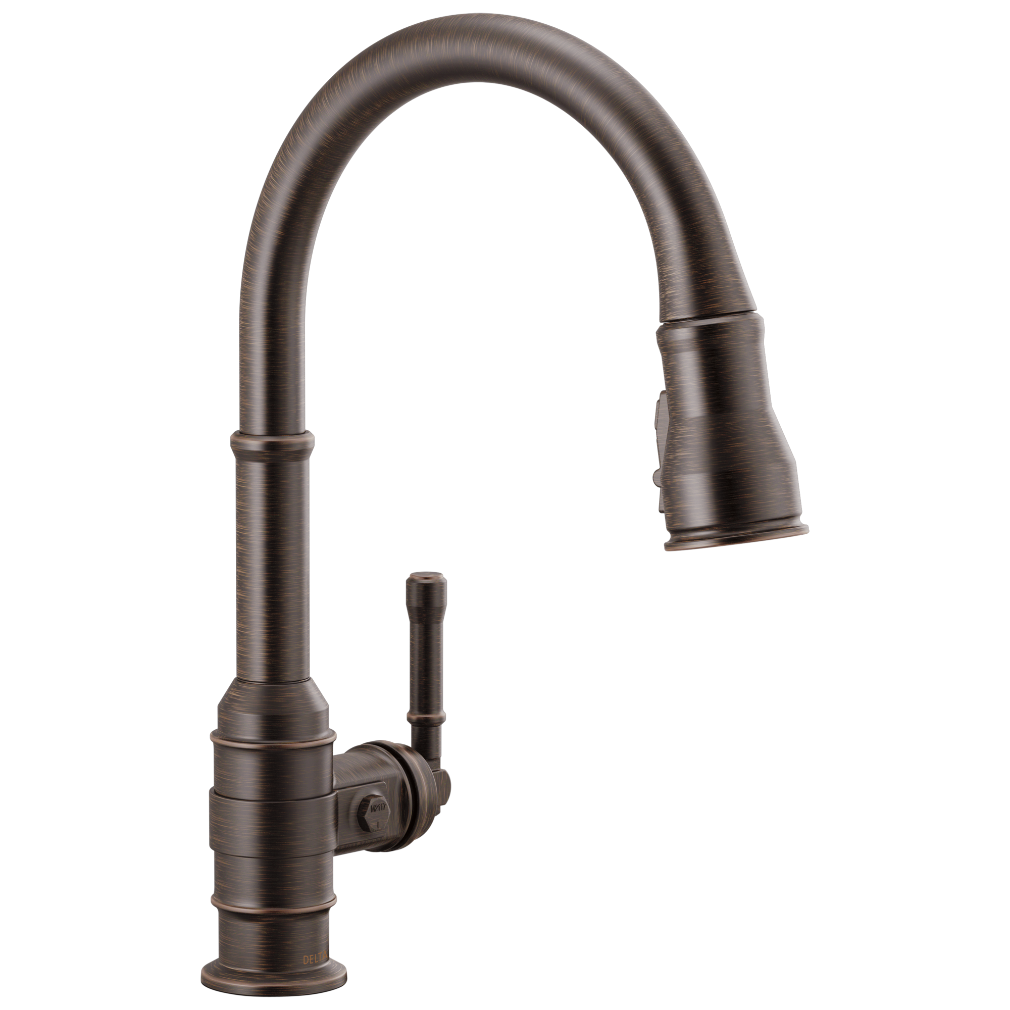 Delta Broderick Single Handle Pull-Down Kitchen Faucet by Delta