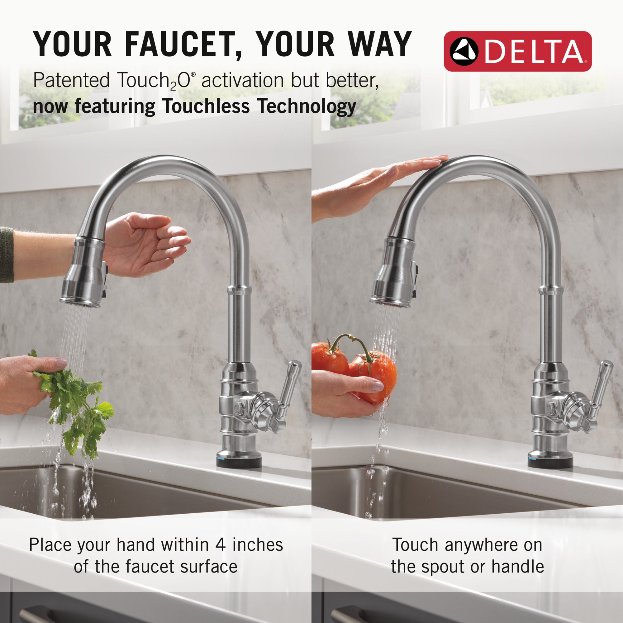 arctic stainless kitchen faucet