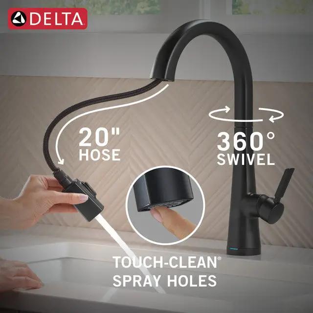 matte black kitchen faucet