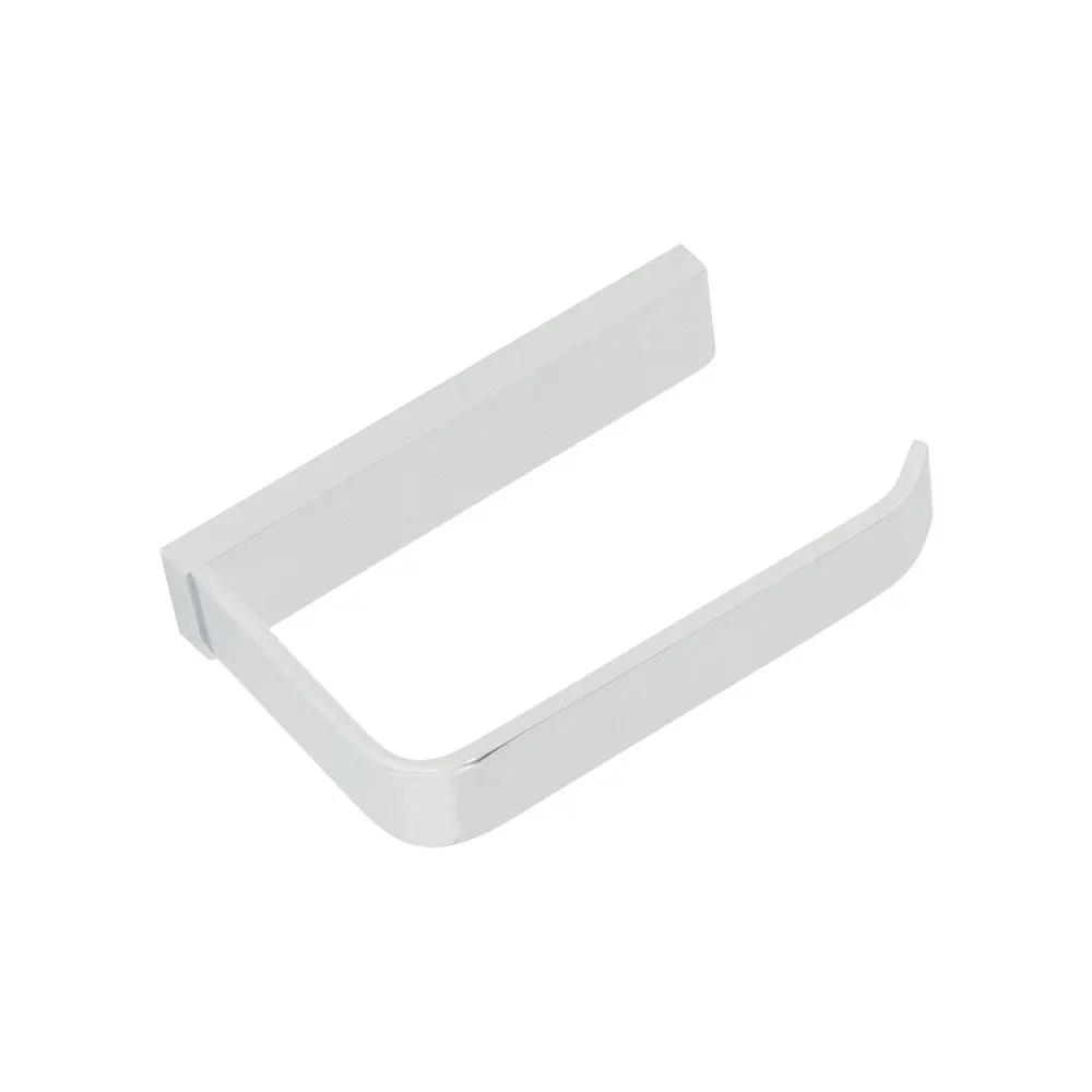polished chrome toilet paper holder