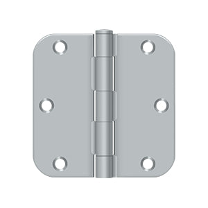 Deltana 3-1/2" x 3-1/2" x 5/8" Radius Hinge, Residential Thickness