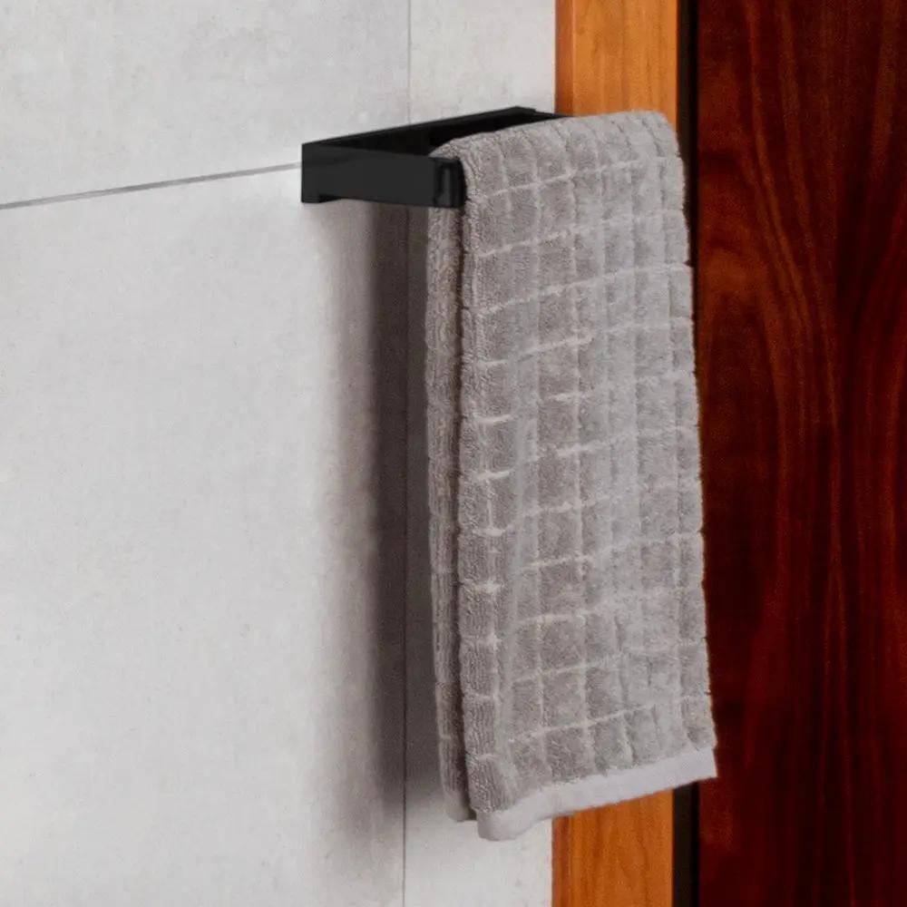 matte black towel ring