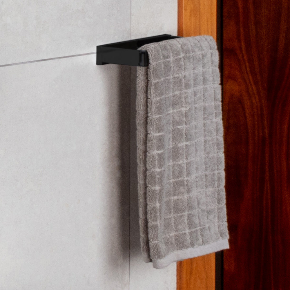 matte black towel ring