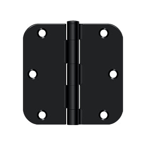 Deltana 3-1/2" x 3-1/2" x 5/8" Radius Hinge, Residential Thickness