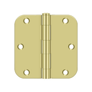 Deltana 3-1/2" x 3-1/2" x 5/8" Radius Hinge, Residential Thickness