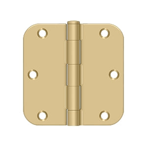 Deltana 3-1/2" x 3-1/2" x 5/8" Radius Hinge, Residential Thickness
