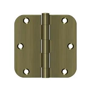 Deltana 3-1/2" x 3-1/2" x 5/8" Radius Hinge, Residential Thickness by Deltana